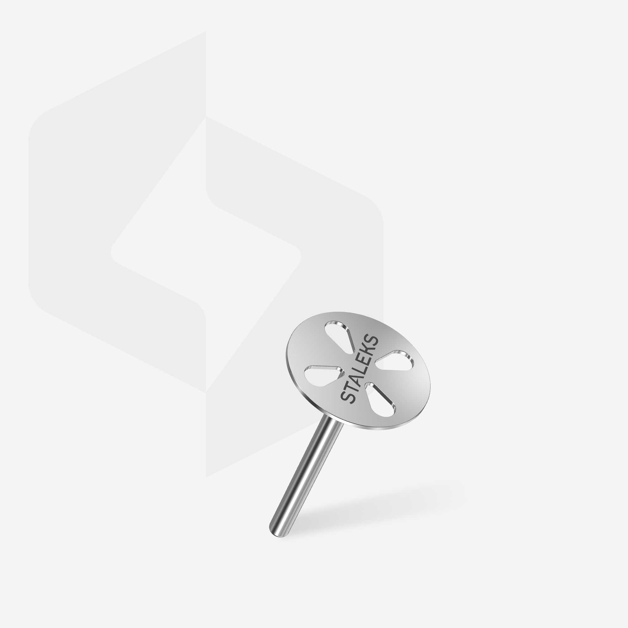 STALEKS EXPERT PODODISC S Педикюрный диск со сменными файлами, 180 грит 15 мм (5 шт) — изображение 2