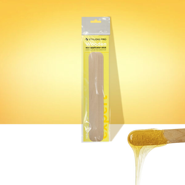 Wooden wax applicator stick EXPERT 150x17 mm (5 pcs)