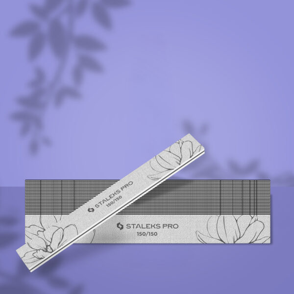 STALEKS Straight mineral nail file EXPERT 20 150/150 grit (25 pcs)