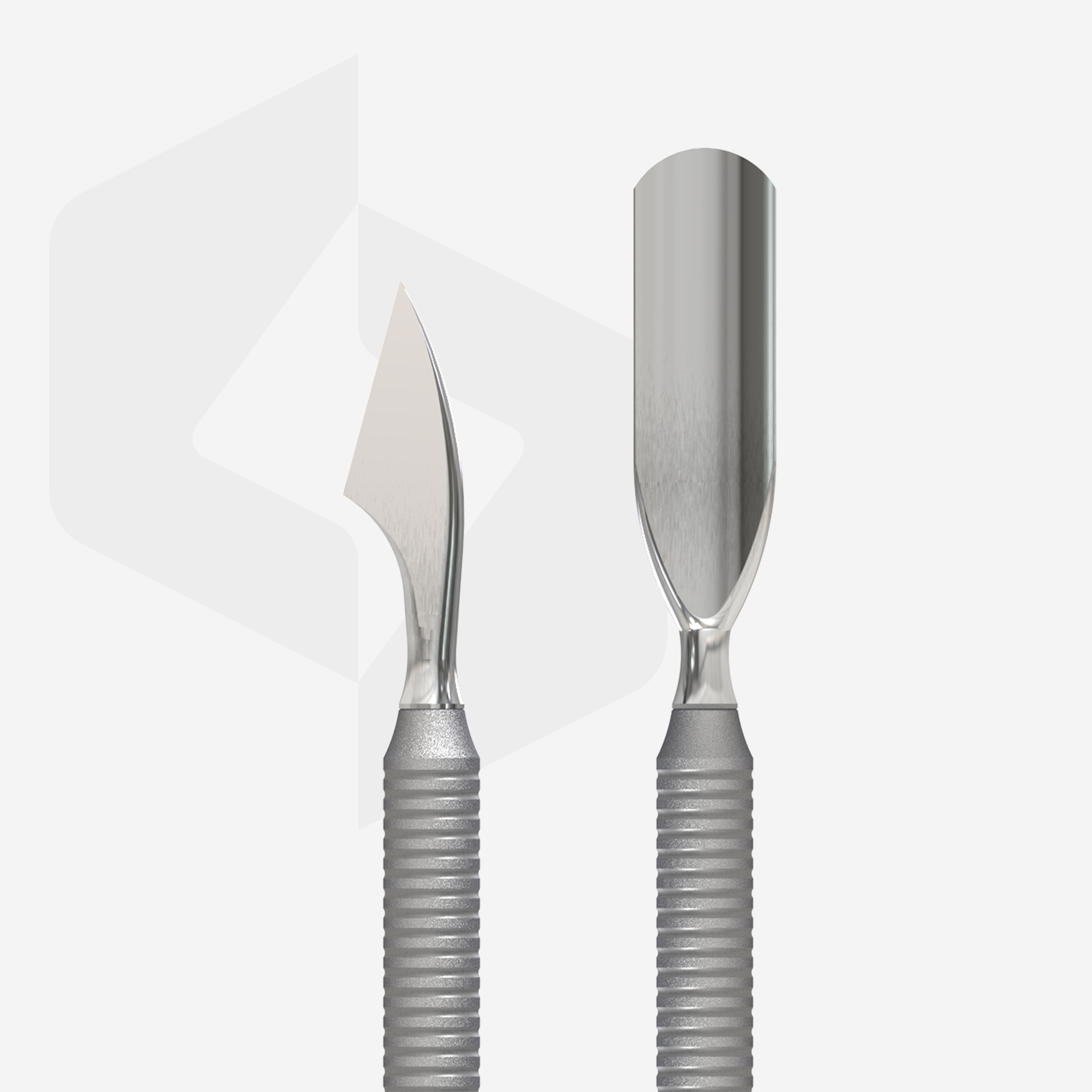 Лопатка манікюрна SMART 51 TYPE 2 (пушер округлий широкий та топірець) - Зображення 2