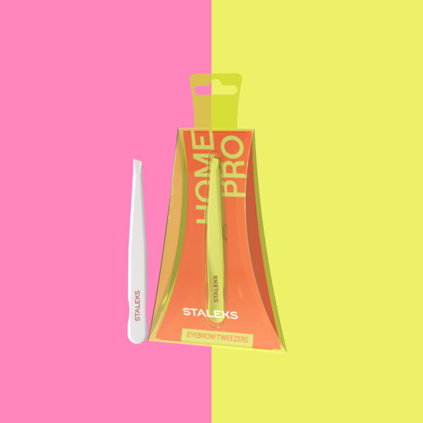 STALEKS Pinza para cejas HOME PRO