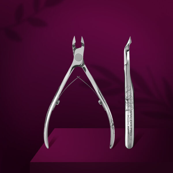 Professional cuticle nippers EXCLUSIVE 20 5 mm (magnolia)