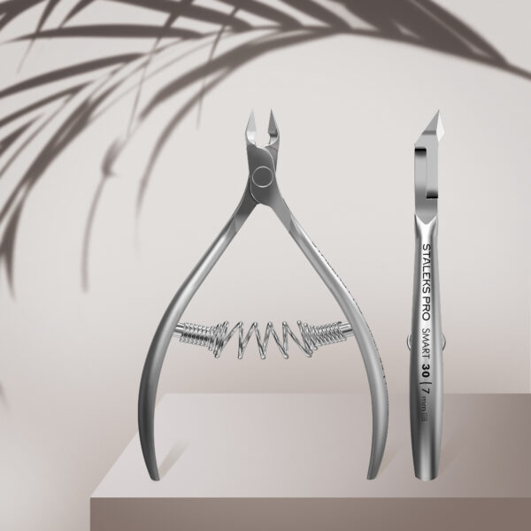 Professional cuticle nippers SMART 30 7 mm
