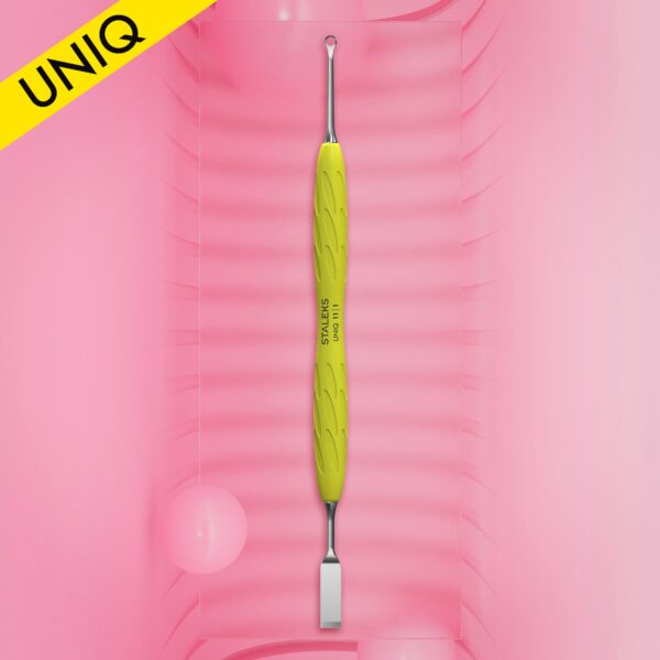 STALEKS UNIQ 11 TYPE 1 Gummy Пушер плаский прямий та кільце