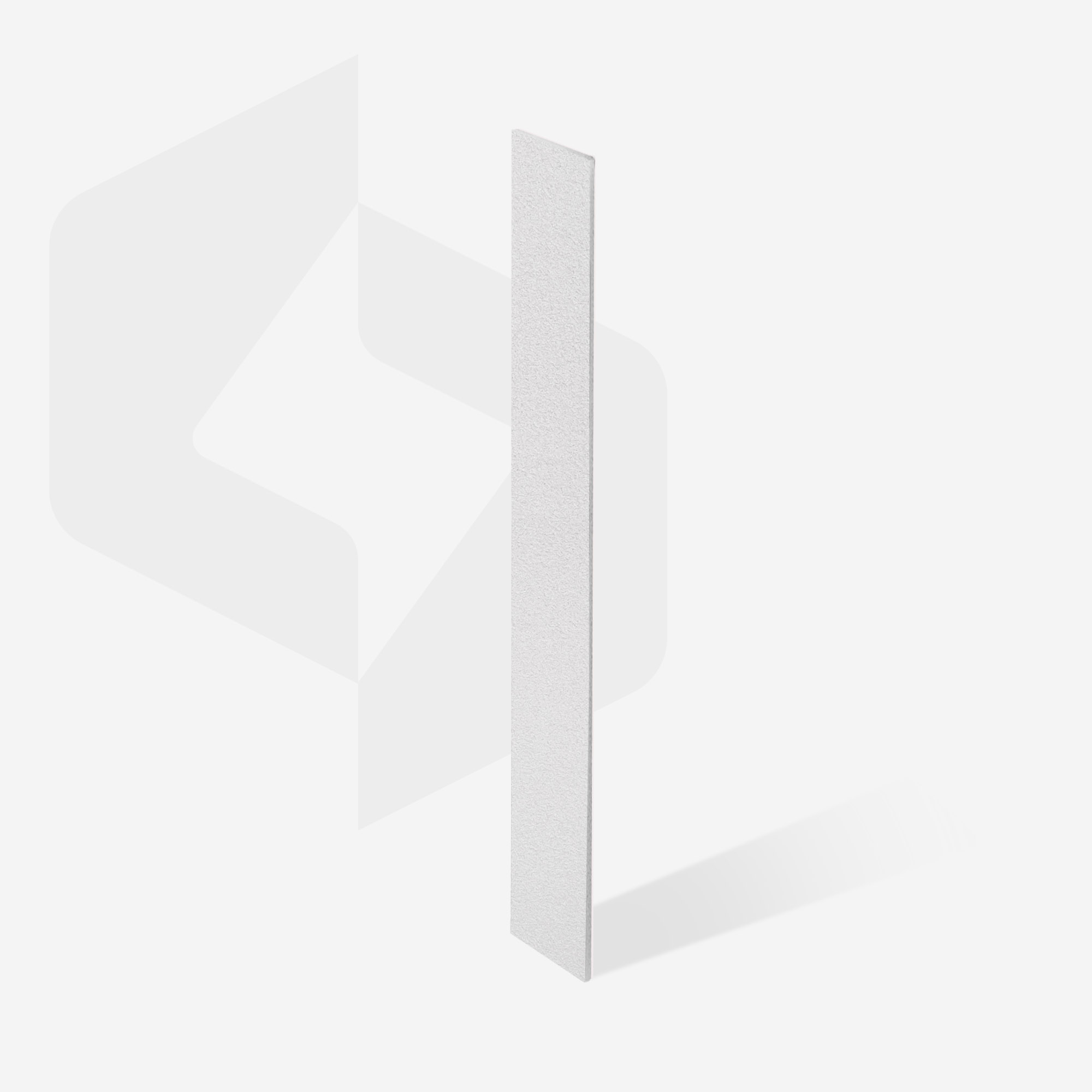 Disposable white files for straight nail file on a soft foam layer EXPERT 20 240 grit (30 pcs) - Image 2