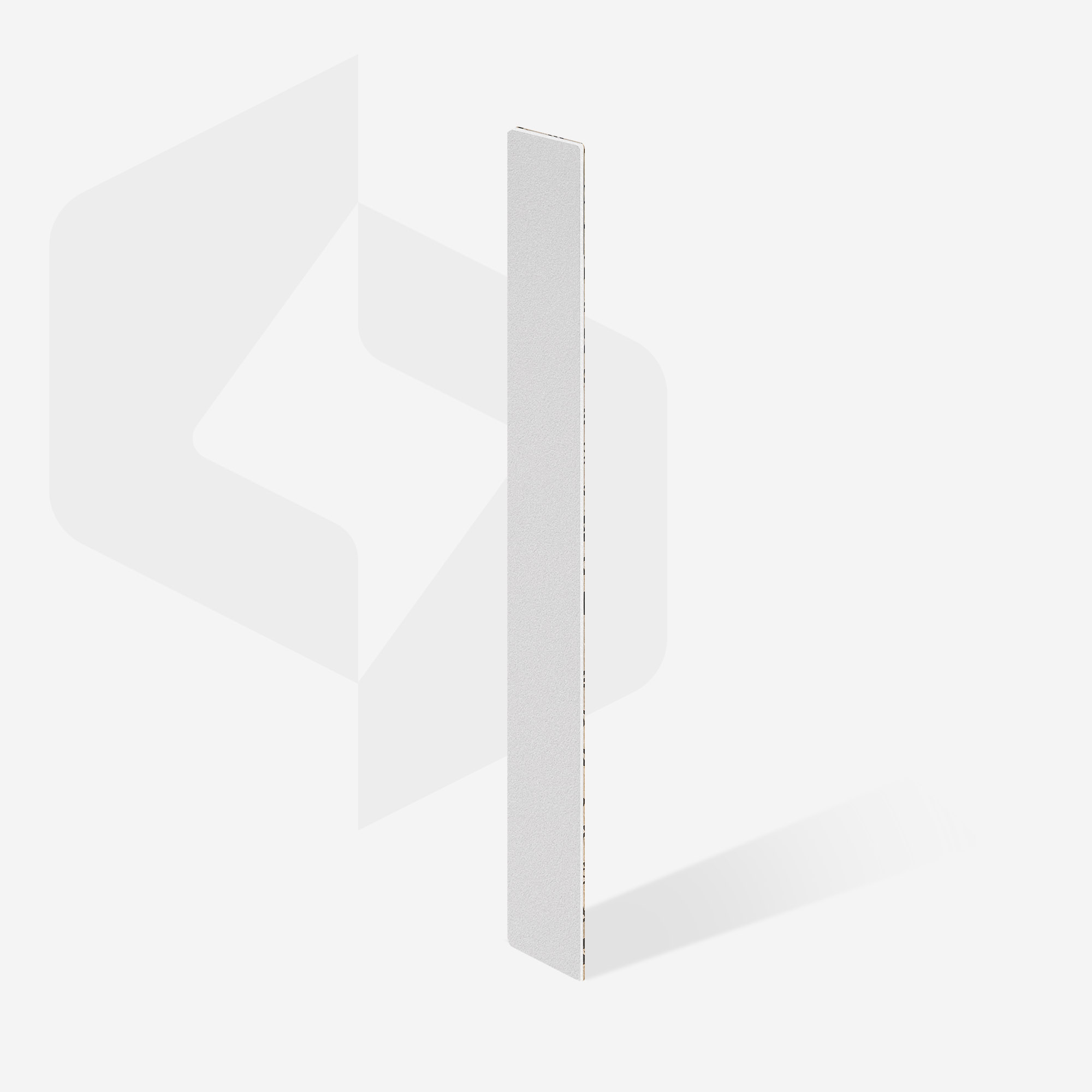 White disposable papmAm files for straight nail file (soft base) Staleks Pro Expert 20, 180 grit (30 pcs) - Image 2